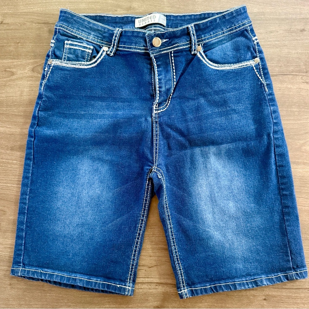United Hearts | Blue Jean Shorts | Size 10/30